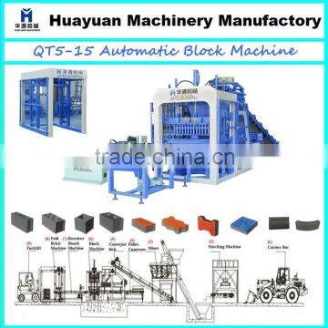 2015 NEW QT5-15 block brick making machine hollow block solid brick machine manual block machine bricks making