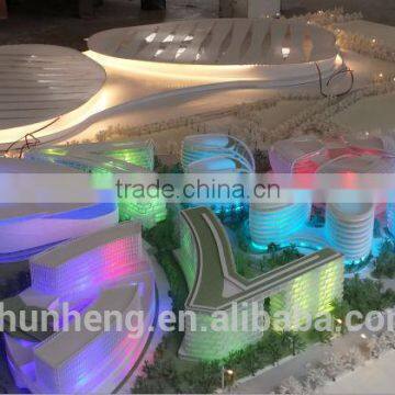 Best making service for Architectural building model with LED lights