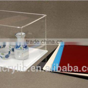 Counter Clear Acrylic Ceramic Tea Set Display Box