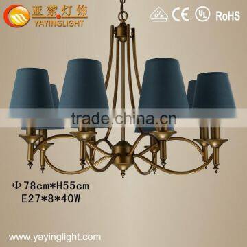 modern fabric chandeliers for dining room,Simple Fabric chandeliers of dining room