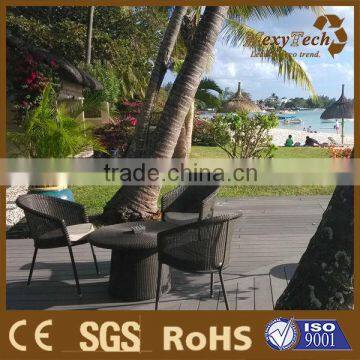 Waterproof Outdoor Wood Plastic Composite Deck Flooring