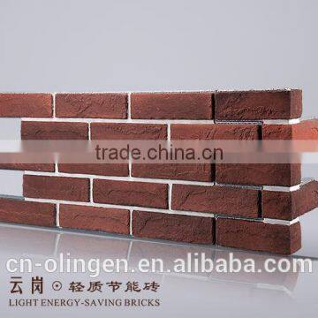 Natural Look Thin Brick Panel for Outdoor Decoration