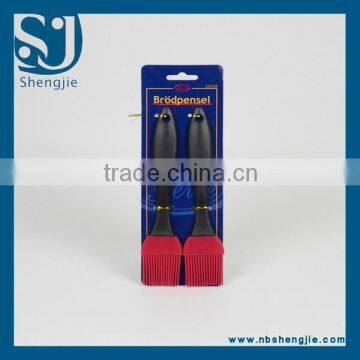 Trade Assurance 2Pcs Nylon Brush Most Popular Silicone Bottle Brush 100% Food Grade With FDA&LFGB Certificate, Welcome OEM photo-2