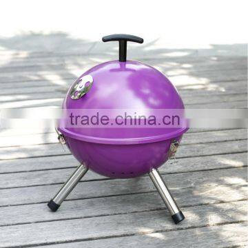 Mini charcoal portable bbq japanese bbq grill football bbq grill