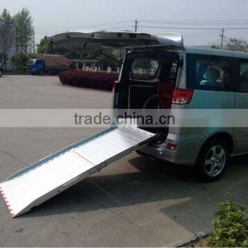 Aluminum Wheelchair Loading Ramp Loading 350KG