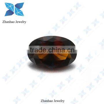 Synthetic Oval Shape Green Nano Gemstone For Earring