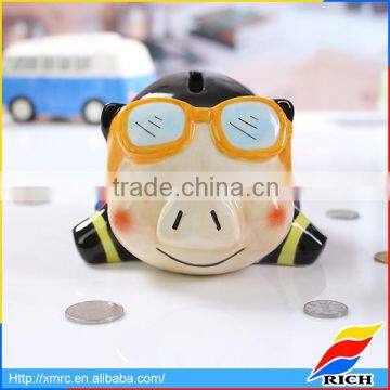 wholesale mini pig coin money collection piggy box gifts