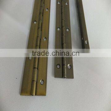 piano hinge,Antique Brass plated steel long hinge