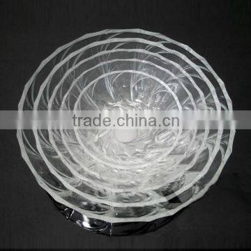 Wholesale Glass Soup Bowls With Embossed Design photo-3