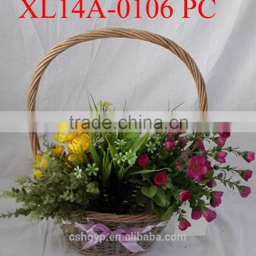 new style of willow garden basket