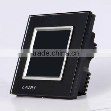 Smart glass panel one gang wall switch,catry switch