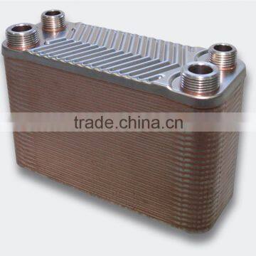 Brazed stainless steel heat exchanger for desuperheaters B3320