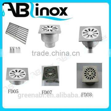 Bathroom accessories stainless steel floor drain strainer