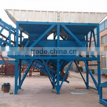 small mobile concrete mixing plant YHZS50