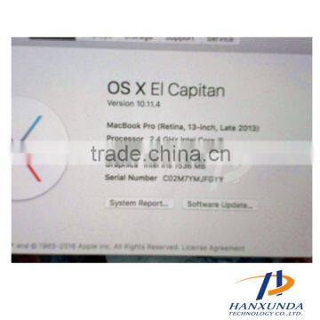 Perfect Testing 2013-2014 Year 661-8144 i5 2.4GHz 4GB RAM 820-3536-05 fo RrMBP A1502 Logic Board Motherboard photo-6