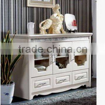 modern MDF panel buffet of dining set