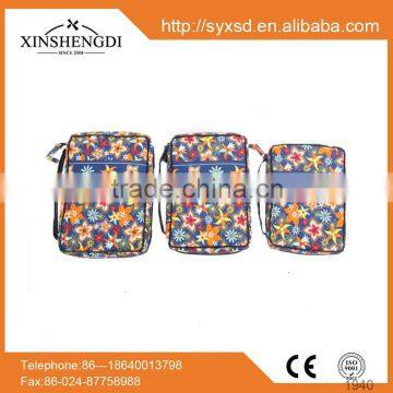 hot selling zipper bible covers,100% cotton quilted bible bags ,there are three different sizes S/M/L