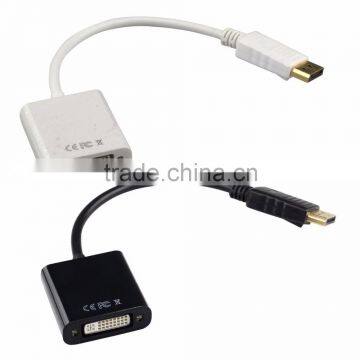 Displayport Mini DP To DVI Cable DP To DVI Adapter