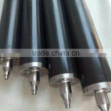 3K Carbon Fiber Roller, 2 mm Wall Thickness or Customerized photo-3