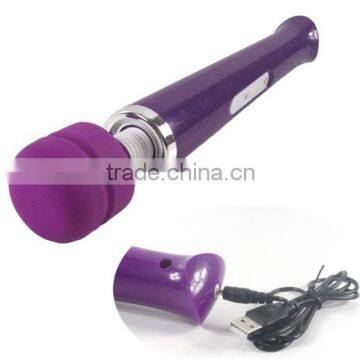 White & Purple & Black 10 Modes Magic Wand Massager Ultra Powerful Body Massager, Clitoral Vibrator