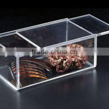 2015 New Beautiful clear acrylic box Acrylic Makeup Organizer