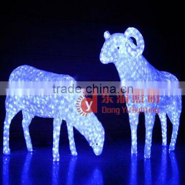 DONGYU motif led sheep light made by ABS