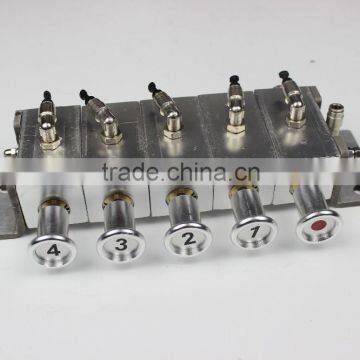 Aluminum Pneumatic control block