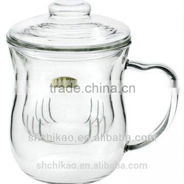 Blown Glass Bubble Tea Cup