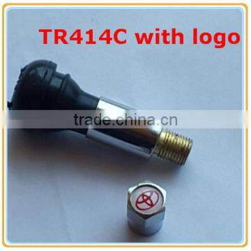 TR414C Tire Valves with Logo Custom Demanded/ Tire Valves Logoed/ Customized Tire valves