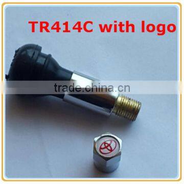 TR414C Tire Valves With Logo Custom Demanded/ Tire Valves Logoed/ Customized Tire Valves