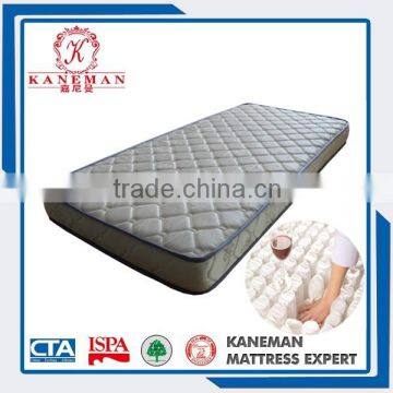 Bedroom furniture two sides use tight top pocket spring mattress