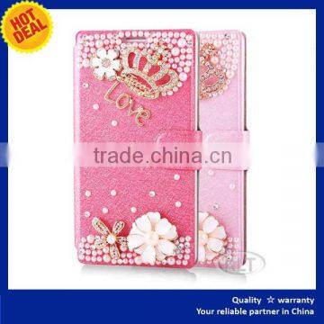 KLT Mobile diamond leather phone case cover for Nokia