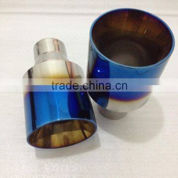 High Quality Stainless Steel Blue Exhaust Tail Tip photo-3