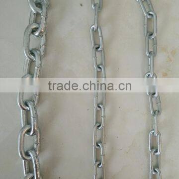 DIN763 self color metal steel link chain all sizes available