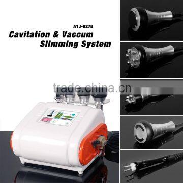 AYJ-827B(CE)2015 rf radio frequency device with variable frequency + ultrasonic cavitation device 40K + rf slimming device