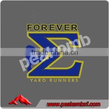 2015 New Zeta Phi Beta Pu Vinyl Hotfix Transfer Glitter Designs