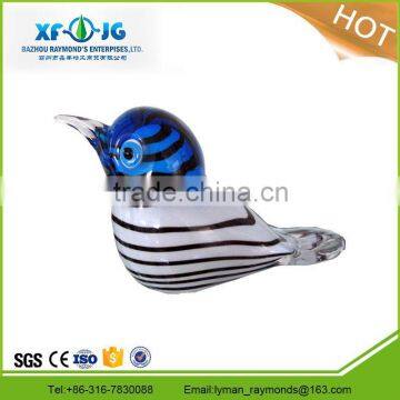 Murano glass hand made bird for home decoration