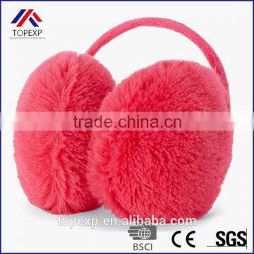Fuzzy Earmuff Solid Color Warm Earmuff