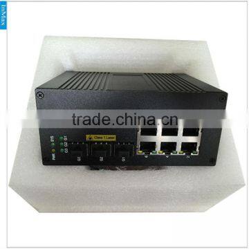 6x10/100BaseTX ports+3x1000BaseX Managed Industrial networking Switches for Smart grid i609A