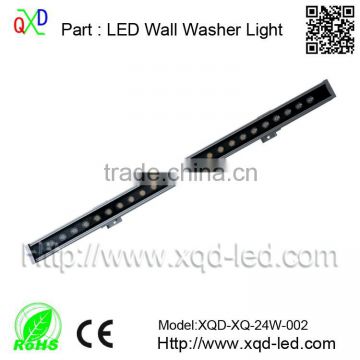 2014 new 60cm 9pcs 10W colorful Outdoor Led Wall Wash lights lighting IP 65