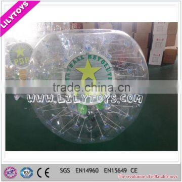 High quality adult bumper ball, inflatable body bumper ball for sale