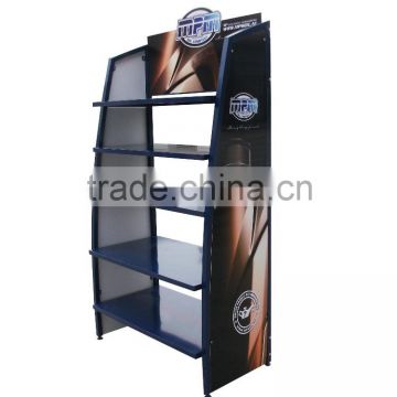 floor stand lubricant oil display racks/lubricating oil display rack