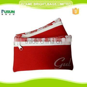 Neoprene colorful costomized pencil case