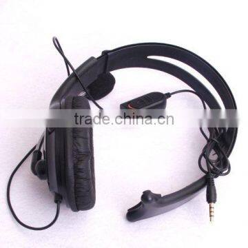 Monaural Gaming Chat Headset With Mic And Volume Control For PS4 Console