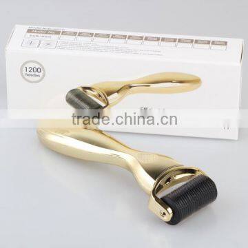 Hot sale home use 1080/1200 needles body titanium derma roller 1.5mm needle size