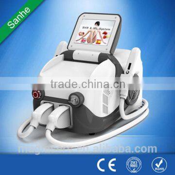 Cccccc Shr New Skin Rejuvenation & Hair Removal Machine 2 Handles