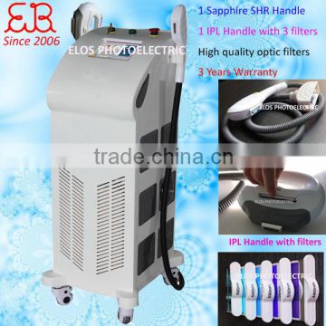 2.6MHZ Professional SHR Machine OPT IPL Professional Ipl Beauty Equipment For Permanent Hair Removal