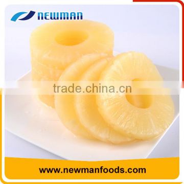 425g/454g/567g/850g/3005g/3005g light syrup slices canned pineapple in tin