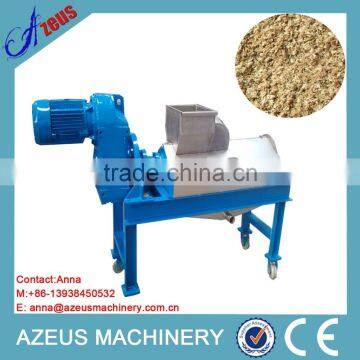 China most popular hydraulic brewery spent grains dewater machine with SUS304 stainless steel