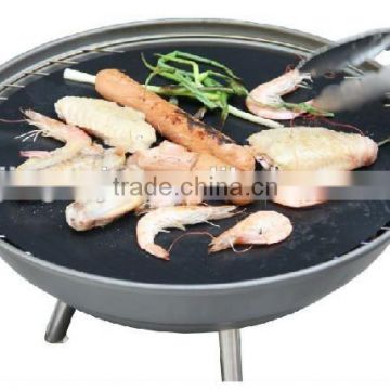 Reusable BBQ grill mesh coated with PTFE, FDA approved